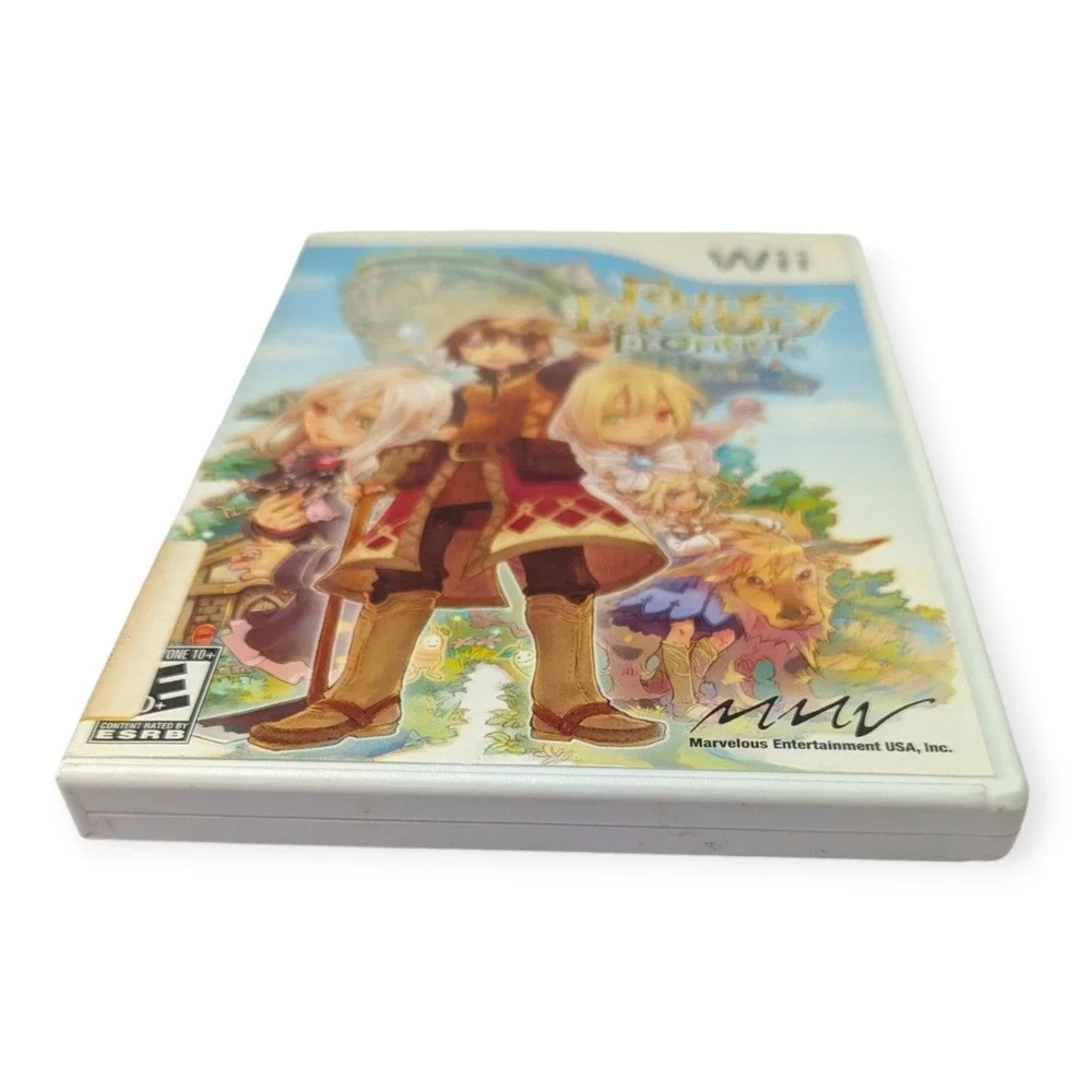 Rune Factory Frontier Nintendo Wii XSEED Games RPG Simulation E10+ 2009 NTSC-U